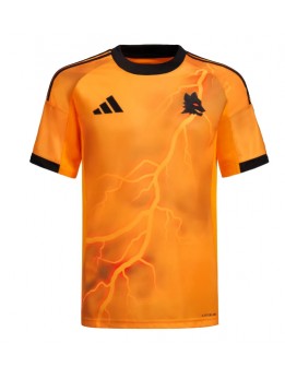 AS Roma Gostujuci Dres 2025-26 Kratak Rukavima